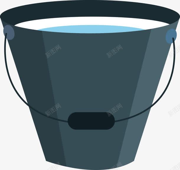 盛水的水桶png免抠素材_新图网 https://ixintu.com 桶 水 水桶