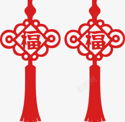 象征意义红色喜庆中国结高清图片
