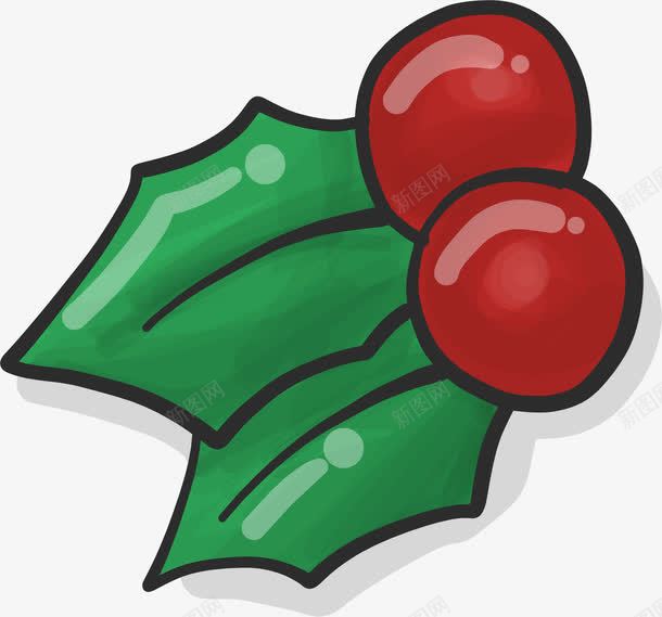 圣诞节装饰物png免抠素材_新图网 https://ixintu.com 圣诞节 红色 绿色 装饰