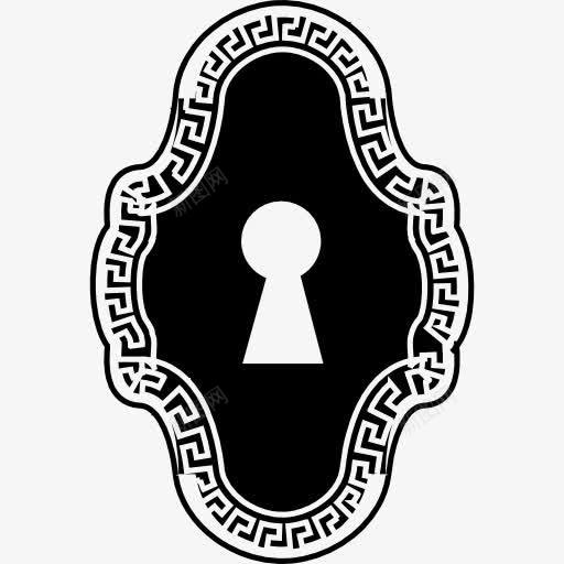 老式的钥匙孔标图标png_新图网 https://ixintu.com 关键 孔 安全 工具 形状 旧的 老式的 锁孔 锁孔设计
