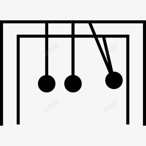 牛顿的摇篮图标png_新图网 https://ixintu.com 动量 摇篮 游戏 牛顿 物理 能源