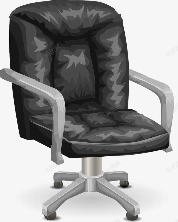 黑色靠椅png免抠素材_新图网 https://ixintu.com 升降椅 舒服 靠椅