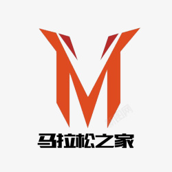 马拉松之家马拉松logo之家图标高清图片