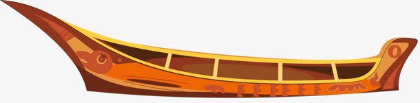 两头尖的古船png免抠素材_新图网 https://ixintu.com 两头 古代船 古船 复古 尖