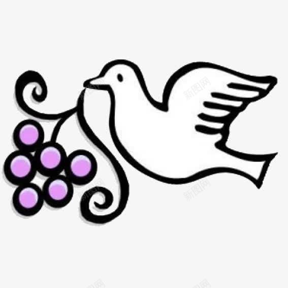 和平鸽png免抠素材_新图网 https://ixintu.com 创意 卡通 和平鸽 手绘 鸽子