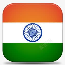 印度V7国旗图标图标