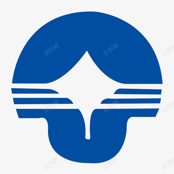 蓝色广州市商业银行logo矢量图图标eps_新图网 https://ixintu.com 商务 广州市 扁平化 条纹 蓝色 银行logo 矢量图