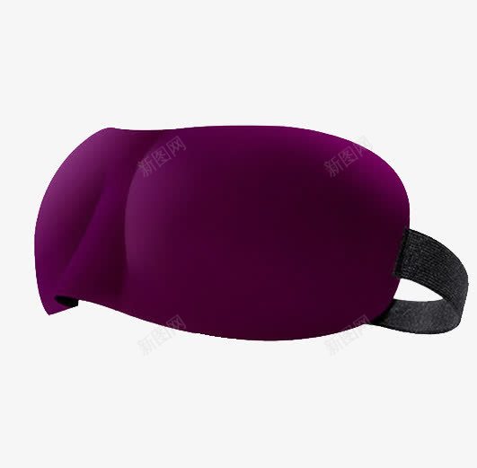 浅紫色眼罩png免抠素材_新图网 https://ixintu.com 产品实物 浅紫色 百货 眼罩