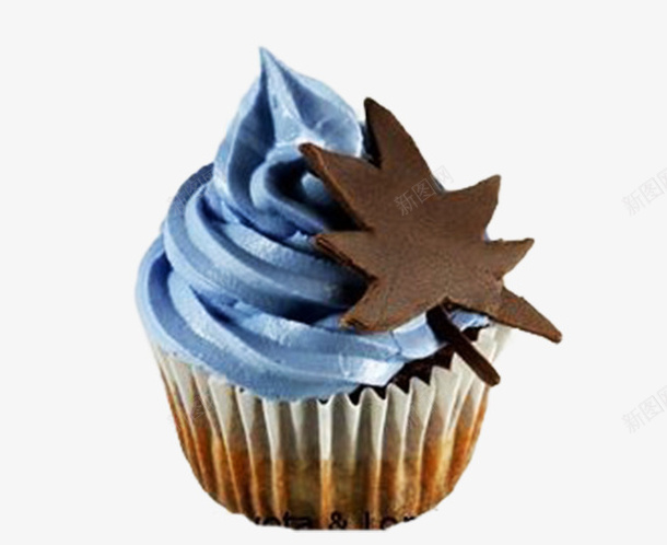 一块蓝色蛋糕png免抠素材_新图网 https://ixintu.com 一块 实物 蓝色 蛋糕