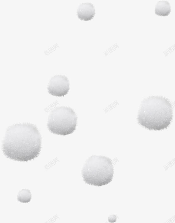 漂浮白色小球png免抠素材_新图网 https://ixintu.com 小球 漂浮小球 白色小球