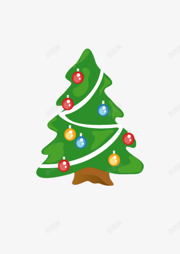 圣诞树圣诞节节日psd免抠素材_新图网 https://ixintu.com 圣诞树 圣诞节 节日