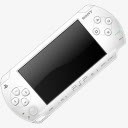 PSP白便携式游戏机素材