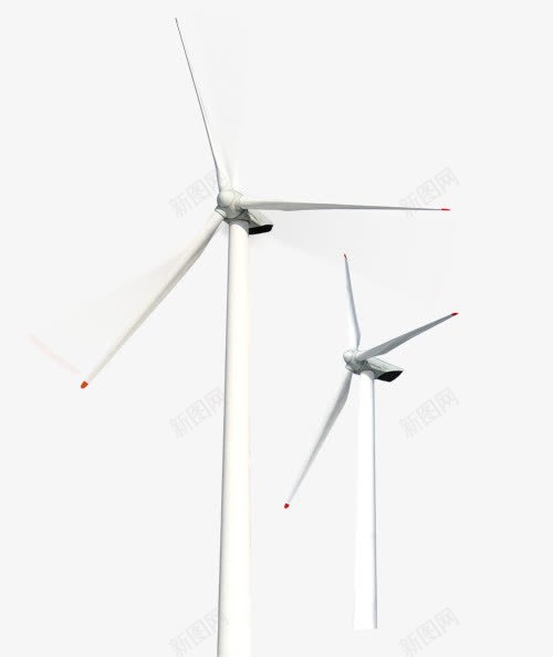 转动的风力发电装置png免抠素材_新图网 https://ixintu.com 发电 装置 转动 风力 风力发电