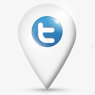 地图销IconsTwitter套餐图标图标