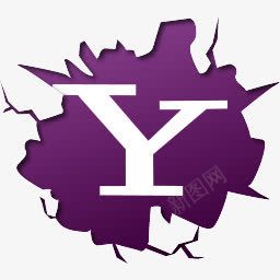 社会在雅虎图标png_新图网 https://ixintu.com crack inside logo social yahoo 内部 标志 社会 裂纹 雅虎