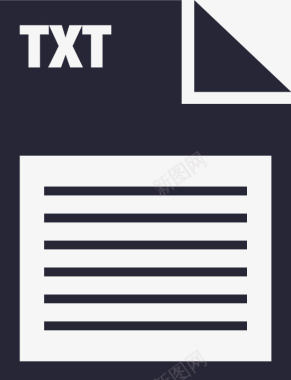 文件格式txt图标图标