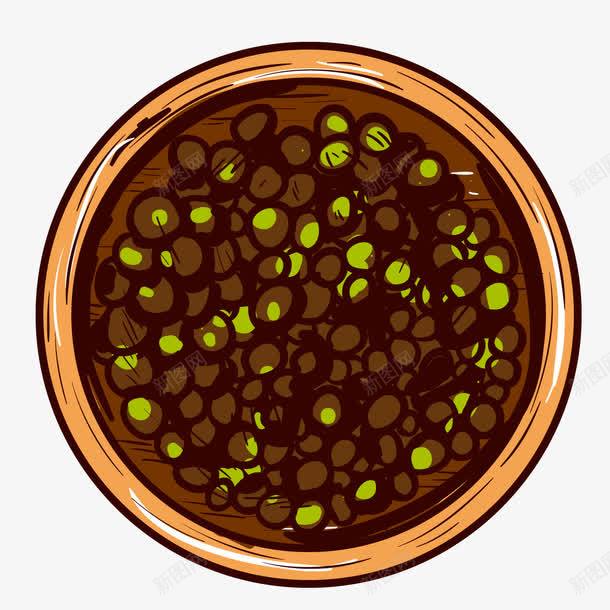 瓜果食材图标png_新图网 https://ixintu.com 图标 彩绘 手绘 插画 瓜果食材 矢量材料