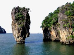 泰国景区攀牙湾泰国攀牙湾风景图高清图片