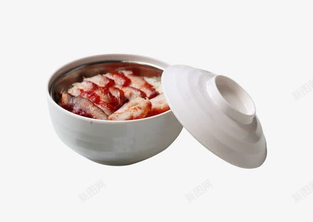 肥叉饭png免抠素材_新图网 https://ixintu.com 产品实物 叉烧 大米 美食