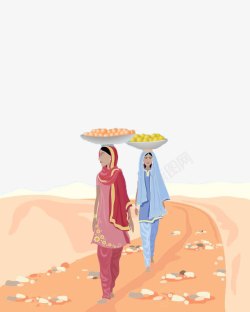 印度妇女手绘印度妇女高清图片