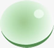 手绘晶莹绿色气泡png免抠素材_新图网 https://ixintu.com 晶莹 气泡 绿色
