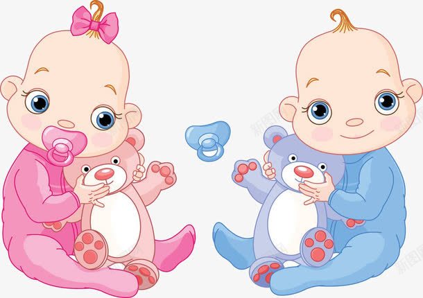卡通婴儿玩具png免抠素材_新图网 https://ixintu.com 卡通 奶嘴 婴儿 玩具