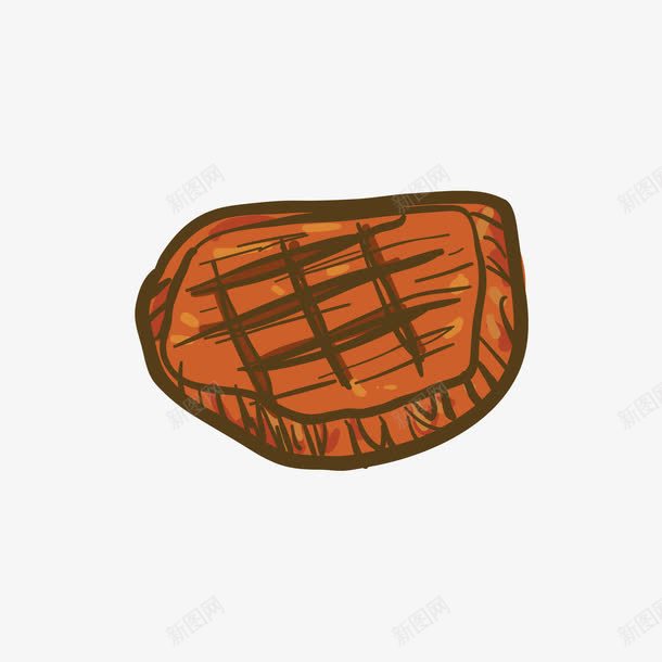 一块红色的肉png免抠素材_新图网 https://ixintu.com 一块 日用 矢量肉 红色 红色肉 肉 食物