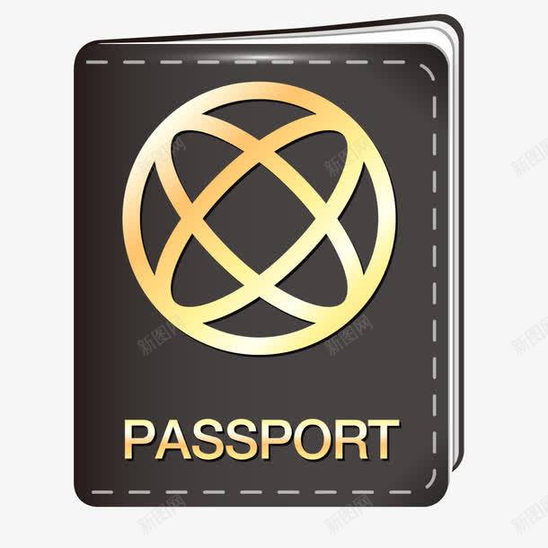 黑色皮质个人护照png免抠素材_新图网 https://ixintu.com 个人 护照 皮质 黑色 黑色皮质