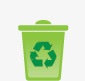 绿色回收箱png免抠素材_新图网 https://ixintu.com 回收 垃圾箱 循环 绿色