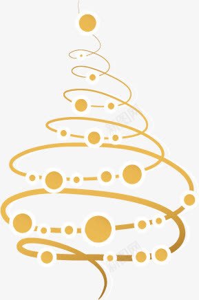 金色手绘丝带盘旋png免抠素材_新图网 https://ixintu.com 丝带 盘旋 金色