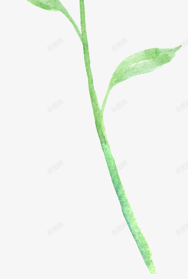 紫色水彩小花束png免抠素材_新图网 https://ixintu.com 水彩 花 花束