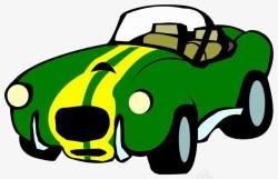 绿色小汽车素材