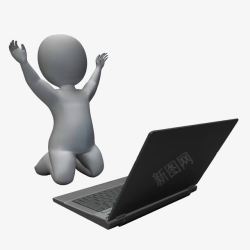 鍟嗗姟鐢蜂汉3D小人高清图片