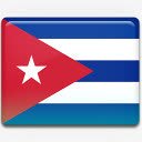 古巴国旗国国家标志素材