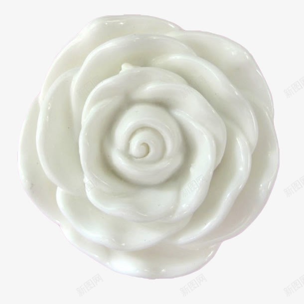 小小白色花png免抠素材_新图网 https://ixintu.com 一朵 玩具 白色 花 装饰品 装饰图案
