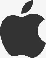 创意扁平手绘黑色的苹果标志png免抠素材_新图网 https://ixintu.com 创意 扁平 标志 苹果 黑色