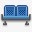终端席位蓝色图标png_新图网 https://ixintu.com blue konsole seats terminal 座位 终端 蓝色的