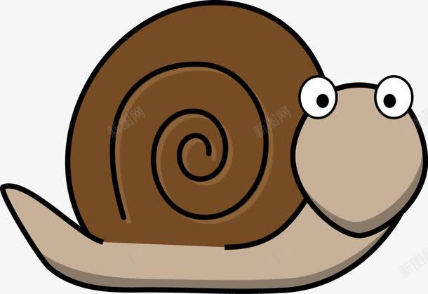 蜗牛矢量图ai免抠素材_新图网 https://ixintu.com 带壳动物 爬行动物 矢量素材 蜗牛 软体动物 矢量图