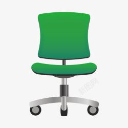 绿色办公椅绿色办公椅摇椅座椅高清图片