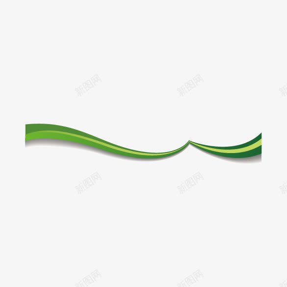 绿色清晰分割线png免抠素材_新图网 https://ixintu.com 分割线 清晰 绿色 设计