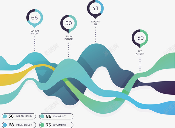 彩色PPT图表矢量图eps免抠素材_新图网 https://ixintu.com PPT PPT图表 创意 创意图表 图表PNG 彩色 彩色图表 矢量图