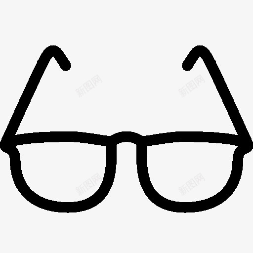 非常基本的眼镜图标png_新图网 https://ixintu.com basic glasses very 基本 眼镜 非常