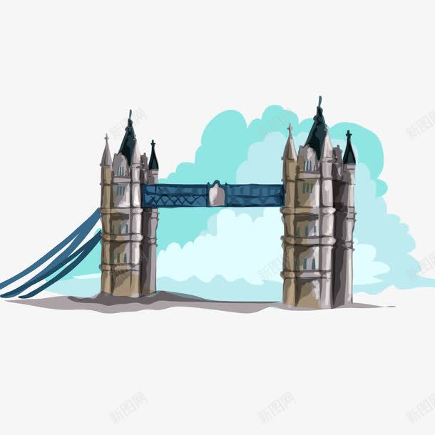 彩绘伦敦桥矢量图ai免抠素材_新图网 https://ixintu.com 伦敦桥 彩绘伦敦桥 彩绘伦敦桥免费png下载 彩绘伦敦桥矢量图 矢量图