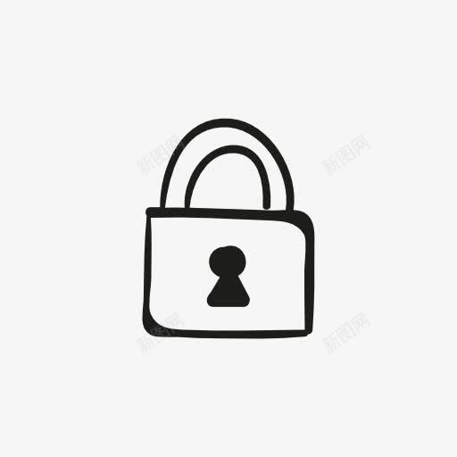 锁头图标png_新图网 https://ixintu.com lock 锁