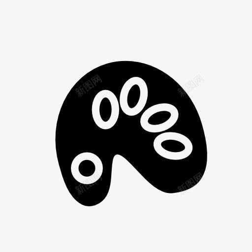 绘画调色盘图标png_新图网 https://ixintu.com 