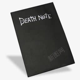 死亡请注意黑色的Deathnoteicons图标图标