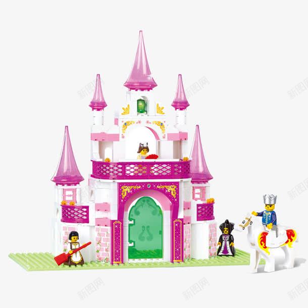 童话城堡png免抠素材_新图网 https://ixintu.com 产品实物 免费png图片 卡通 城堡 玩具 童话