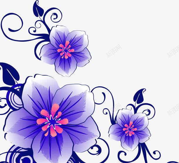 创意合成花卉图案效果紫色png免抠素材_新图网 https://ixintu.com 创意 合成 图案 效果 紫色 花卉 设计
