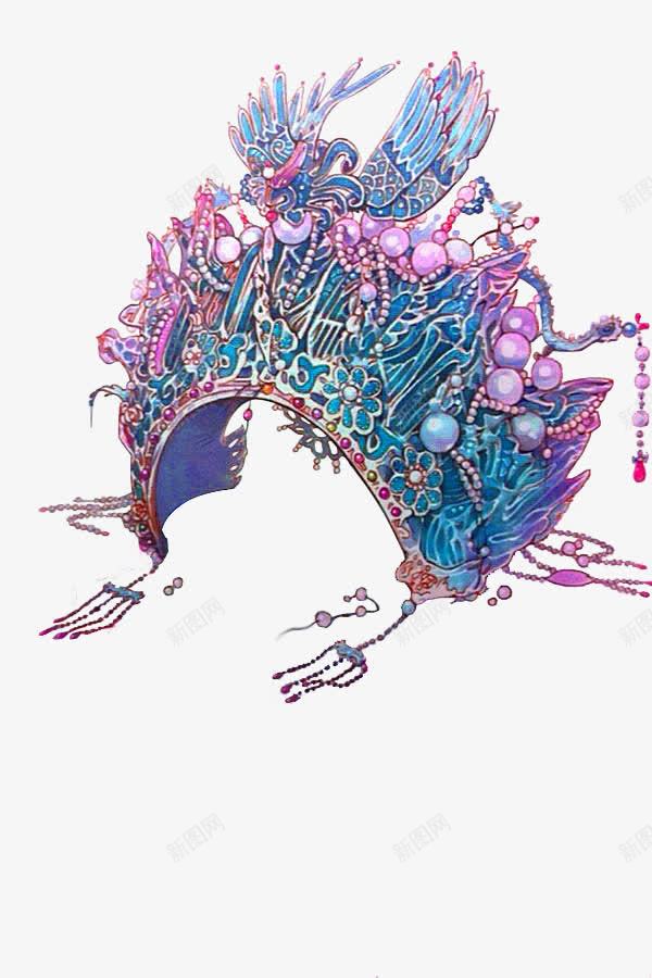 紫色清新发冠装饰图案png免抠素材_新图网 https://ixintu.com 免抠PNG 发冠 清新 紫色 装饰图案