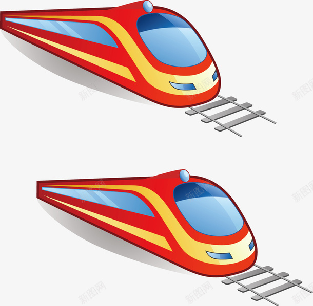 动车元素矢量图ai免抠素材_新图网 https://ixintu.com 动车 素材 装饰 车元素 矢量图